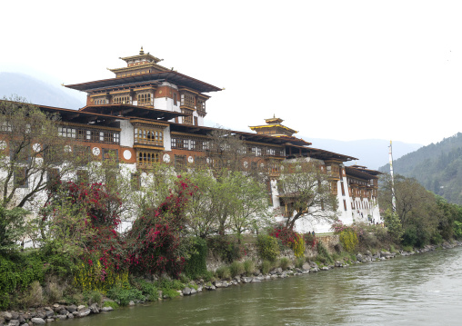 Punakha dzong, Punakha dzongkhag, Punakha, Bhutan