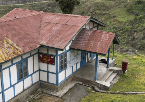 Post office building, Trongsa District, Trongsa, Bhutan