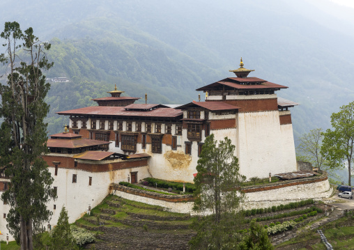 Trongsa dzong, Trongsa District, Trongsa, Bhutan