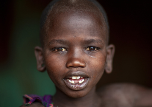 Suri tribe boy, Kibish, Omo valley, Ethiopia