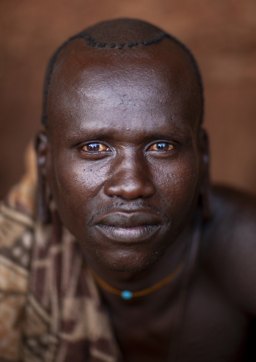 Suri tribe man, Kibish, Omo valley, Ethiopia