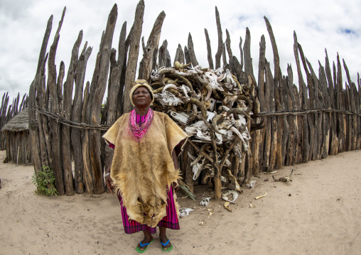 The queen of the okwanyama, Ohangwena, Omhedi, Namibia