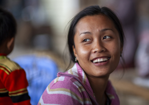 Khmu minority woman, Xiangkhouang province, Xieng Khouang, Laos