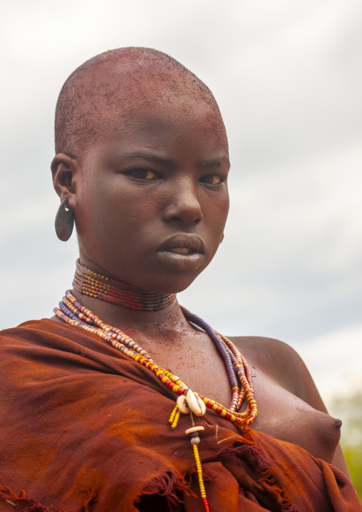 Uta woman from Hamer tribe, Turmi, Omo valley ethiopia