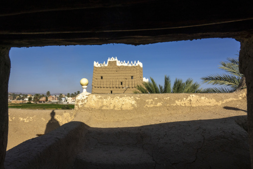 Traditional old mud house, Najran Province, Najran, Saudi Arabia