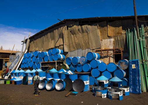 Medebar metal market, Central Region, Asmara, Eritrea