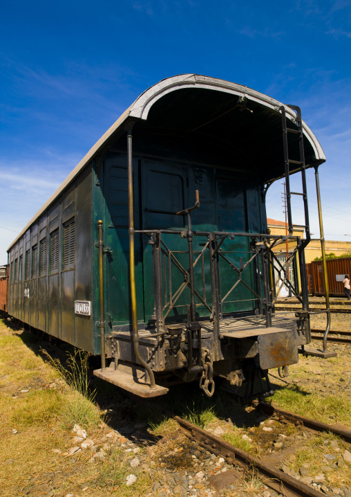 Old italian train, Central Region, Asmara, Eritrea