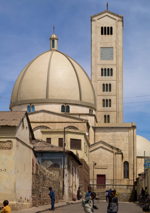Kidane Mehret Cathedral, Central Region, Asmara, Eritrea