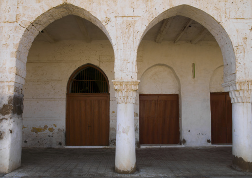 Ottoman arcades of shops, Northern Red Sea, Massawa, Eritrea