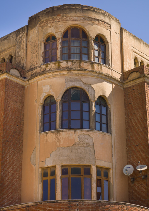 Old italian building, Central Region, Asmara, Eritrea