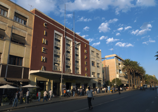 Cinema impero on Harnet avenue, Central Region, Asmara, Eritrea