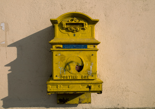 Old english letter box, Central Region, Asmara, Eritrea