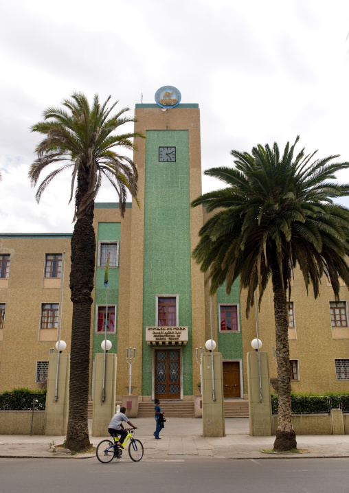Municipality building, Central Region, Asmara, Eritrea
