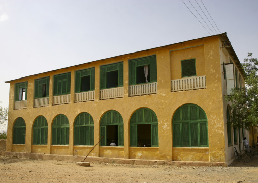 Old colonial hotel, Debub, Mendefera, Eritrea