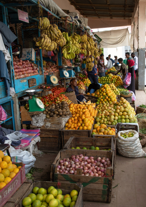 Fruits and vegetables market, Semien-Keih-Bahri, Keren, Eritrea