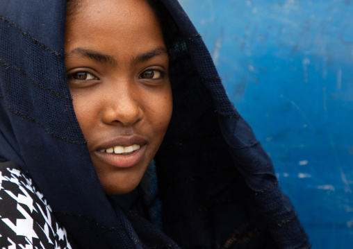 Eritrean woman portrait, Semien-Keih-Bahri, Keren, Eritrea