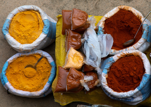 Churo powder for sale in market, Semien-Keih-Bahri, Keren, Eritrea