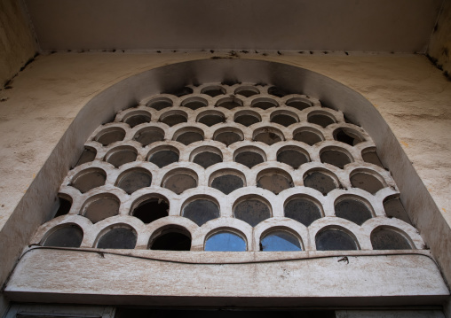 Dome inside the covered market built during the italian colonial era, Central region, Asmara, Eritrea