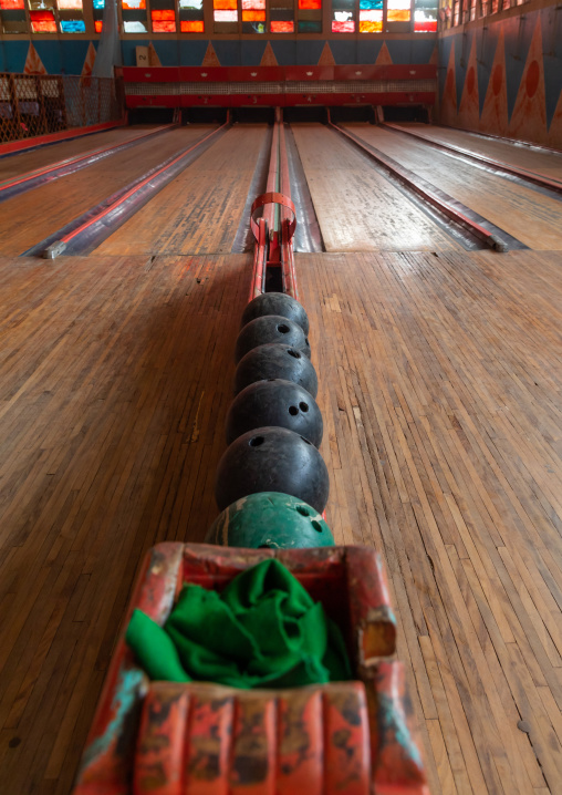 Multi sport bowling built during the italian colonial era, Central region, Asmara, Eritrea