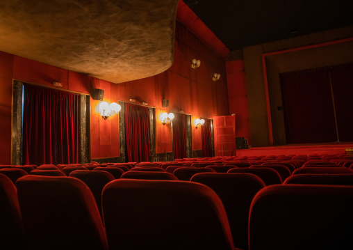 Inside impero cinema, Central region, Asmara, Eritrea