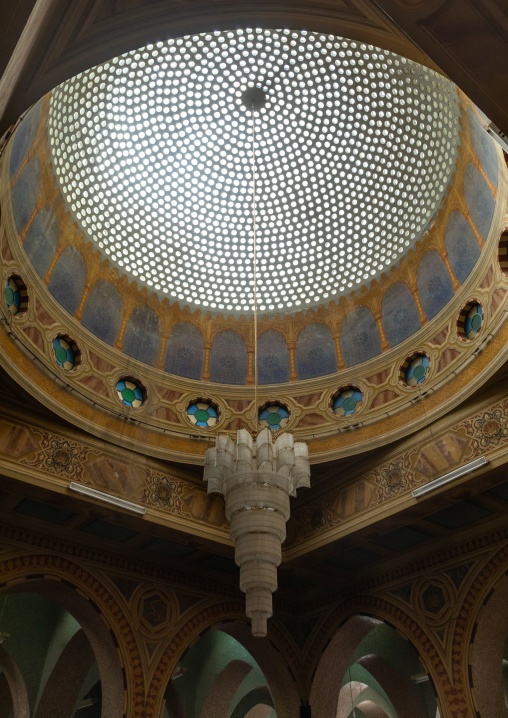Grand mosque Kulafa al Rashidin dome, Central region, Asmara, Eritrea