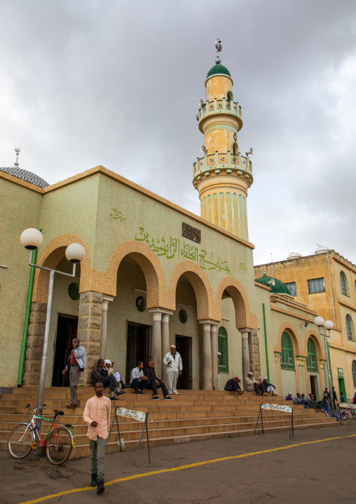 Grand mosque kulafa al rashidin, Central region, Asmara, Eritrea
