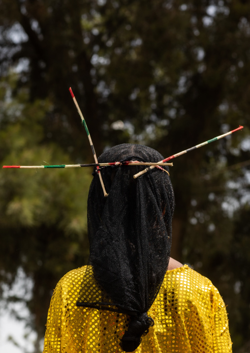 Afar tribe women during expo festival, Central region, Asmara, Eritrea