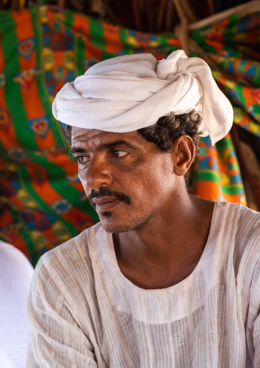 Portrait of a Rashaida tribe man, Northern Red Sea, Massawa, Eritrea