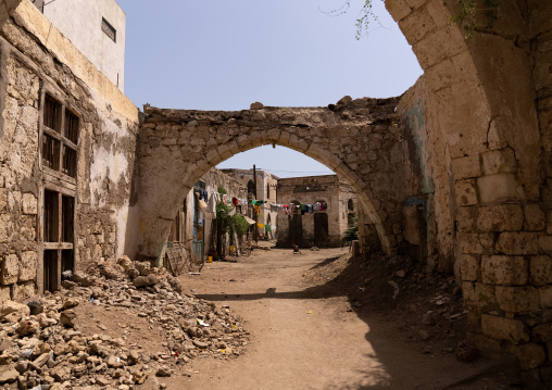 Entrance of the old market, Northern Red Sea, Massawa, Eritrea