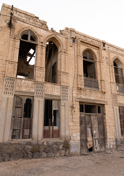 Old colonial building, Northern Red Sea, Massawa, Eritrea
