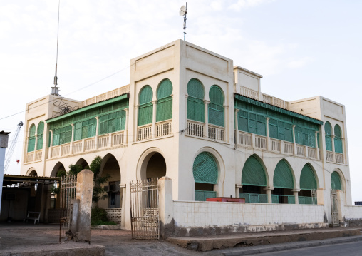 Old customs building in the port, Northern Red Sea, Massawa, Eritrea