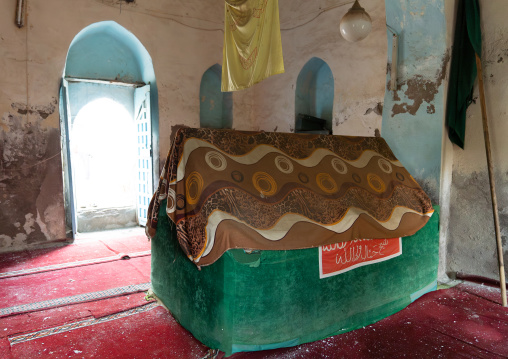 Shrine in the Mosque of Sheikh Hamal, Northern Red Sea, Massawa, Eritrea