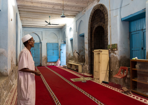 Inside the Mosque of Sheikh Hamal, Northern Red Sea, Massawa, Eritrea