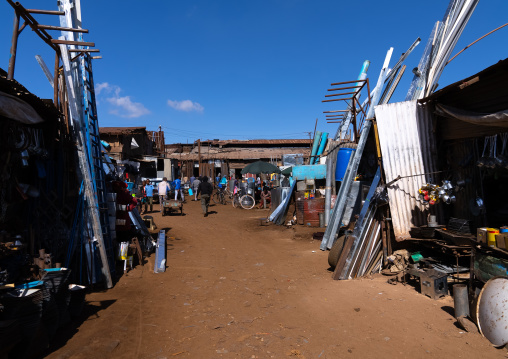 Medebar Metal Market, Central Region, Asmara, Eritrea