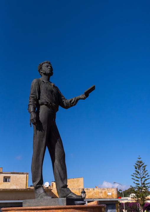 Alexander Pushkin statue, Central Region, Asmara, Eritrea
