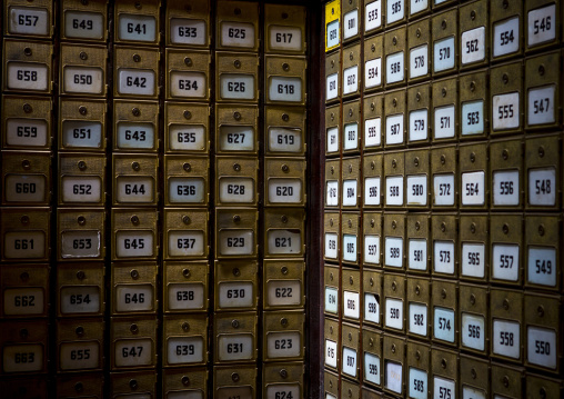 Central post office boxes, Central Region, Asmara, Eritrea