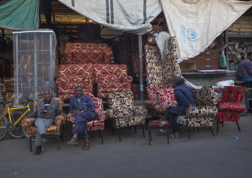 Second hand furnitures market, Central Region, Asmara, Eritrea