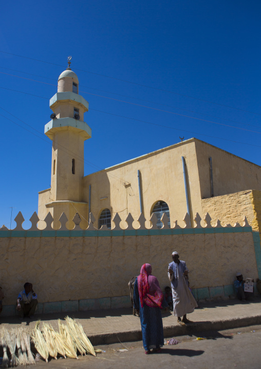 Mosque minaret, Debub, Adi Keyh, Eritrea