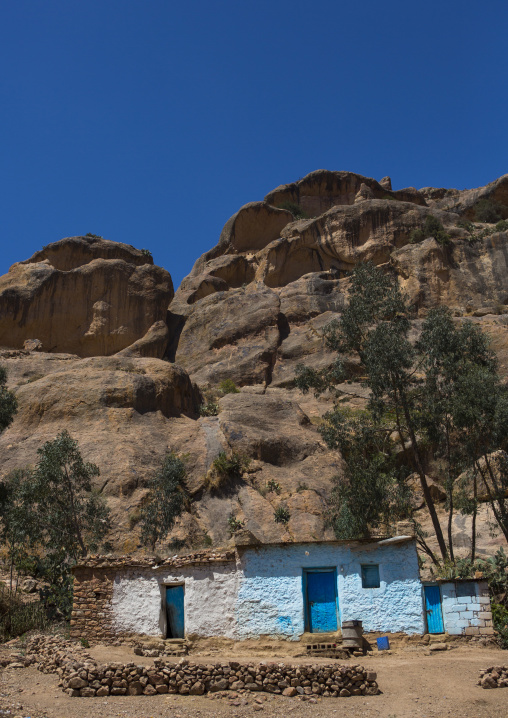 Houses in the hill, Debub, Senafe, Eritrea