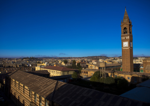 St joseph cathedral campanile, Central Region, Asmara, Eritrea