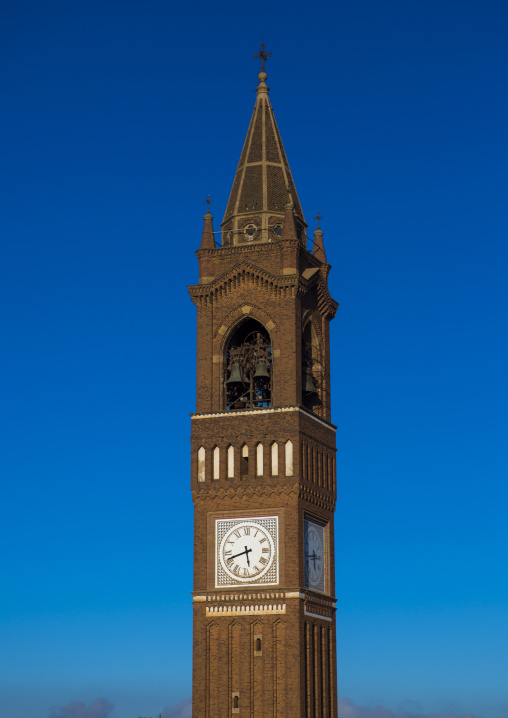 St joseph cathedral campanile, Central Region, Asmara, Eritrea