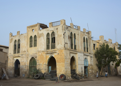 Old ottoman house, Northern Red Sea, Massawa, Eritrea