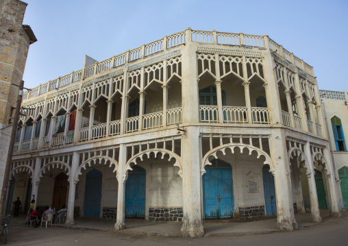 Old ottoman building, Northern Red Sea, Massawa, Eritrea