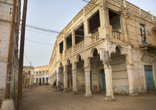 Old ottoman building, Northern Red Sea, Massawa, Eritrea