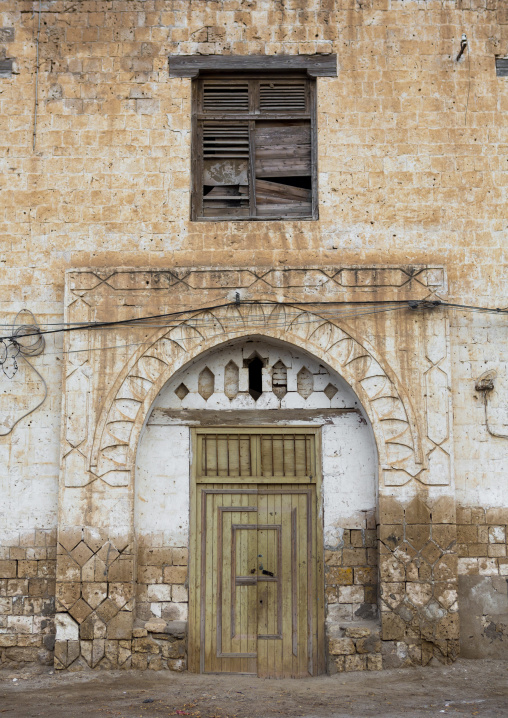 Old ottoman house door, Northern Red Sea, Massawa, Eritrea