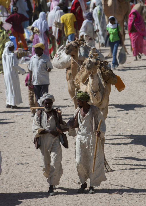 Eritrean men in the monday market, Anseba, Keren, Eritrea