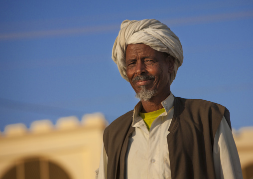 Portrait of a muslim man, Anseba, Keren, Eritrea