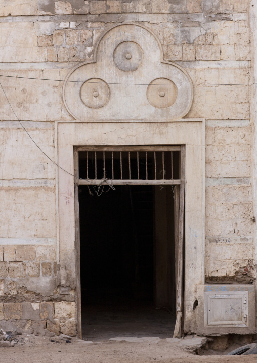 Old ottoman door, Northern Red Sea, Massawa, Eritrea
