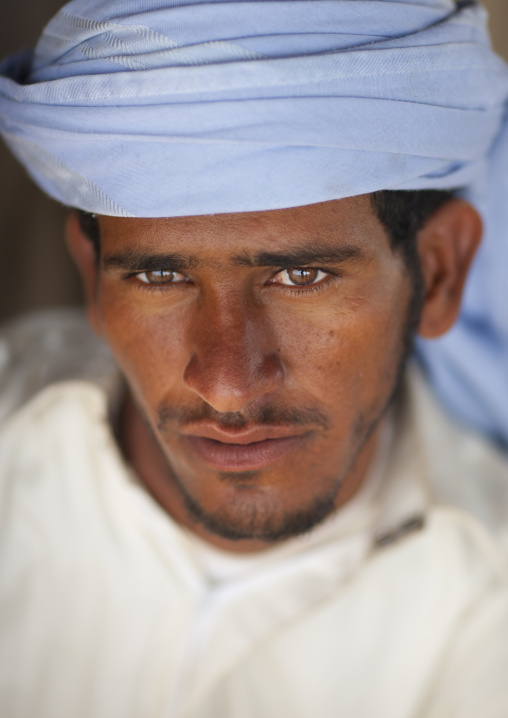 Portrait of a Rashaida tribe man, Northern Red Sea, Massawa, Eritrea