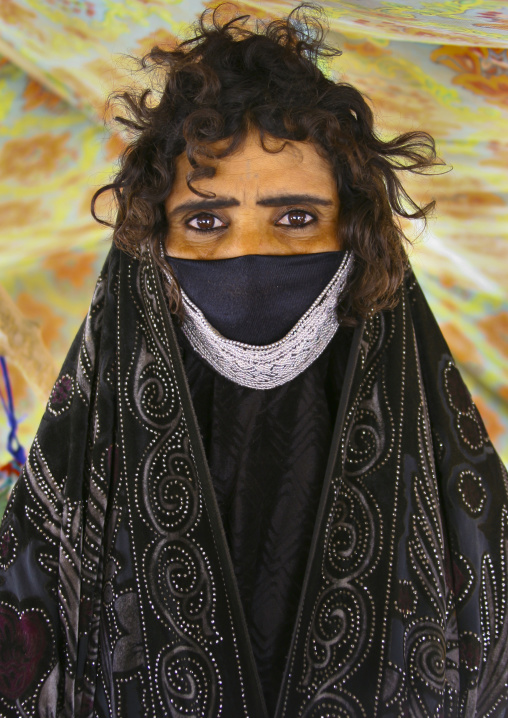 Portrait of a Rashaida tribe woman, Northern Red Sea, Massawa, Eritrea
